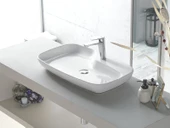 Cerastyle Turkuaz Nova Tezgah Üstü Lavabo 70 Cm - 2