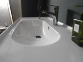Cerastyle Turkuaz Arya Etajerli Lavabo 100*45 Cm - 3