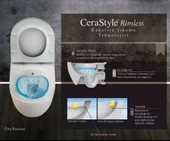 Cıty Rımless Asma Klozet+Yavas Kapak Mat Antrasıt - 2