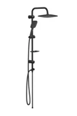 Sukar Aqua Jet Black Rain Paslanmaz Krom Duş takımi - 1