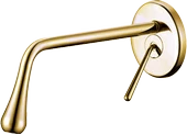 Pure Minimal Gold Ankastre Lavabo Armatürü Bf-206 - 1