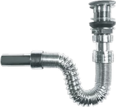 Pure Körüklü Sifon Plastik Krom Kaplama Pop-Up C-04St - 1