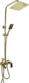 Pure Metro Şataflı Gold Banyo Armatür / Duş takımi G-2021 - 1