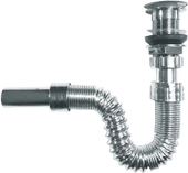 Pure Körüklü Sifon Plastik Krom Kaplama Pop-Up C-04St - 2