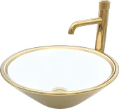 Pure Ufo Gold Tezgah Üstü Çanak Lavabo Gw-805 - 1
