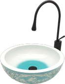Pure Alaçatı Dekoratif Tezgah Üstü Çanak Lavabo Hnm-101 - 1