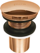 Pure Basmalı Sifon Pop-Up Bronz Deliksiz Rg-02 - 2