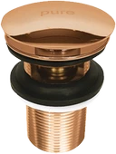 Pure Basmalı Delikli Sifon Pop-Up Bronz Rg-02D - 1