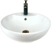 Pure Beyaz Tezgah Üstü Çanak Lavabo W-151 - 1