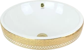 Pure Beyaz Gold Tezgah Üstü Çanak Lavabo Tr-294 - 2
