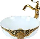 Pure White Gold Kleopatra Çanak Lavabo Tr-296 - 1