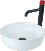 Pure Beyaz Tezgah Üstü Çanak Lavabo W-287 - 1