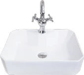Pure Beyaz Tezgah Üstü Çanak Lavabo W-403 - 1