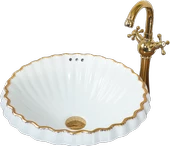 Pure Beyaz Tezgah Üstü Çanak Lavabo W-406 - 1