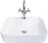 Pure Beyaz Tezgah Üstü Çanak Lavabo W-403 - 2