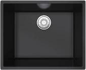 Gradde Siyah Tek Göz 40X50 Cm T,Üstü,Altı,Sıfır Granit Evye Gr50 - 1