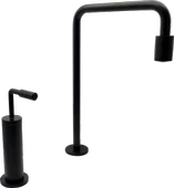 Pure Elıte Lüx Sıyah Lavabo Armatürü Elg-111 - 1