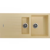 Gradde Krem 50*100 1,5 Göz Granit Eviye - 2