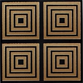 Evarts Dekor 60*60 Sıyah E-1310 (Kutu Içı 1Ad) - 1