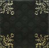 Evarts Dekor  30*30 Sıyah E-1102 (Kutu Içı 1Ad) - 1