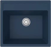 Gradde Antrasit 51*56 Tek Göz Damlalıksız Granit Eviye - 1