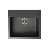 Gradde Antrasit 51*56 Tek Göz Damlalıksız Granit Eviye - 2