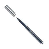 Gümüş Gri Metalik Marker Kalem 1.5 mm Keçe Uçlu 1 Adet Faber Castell Gümüş Gri Metalik Marker Kalem 1.5 mm Keçe Uçlu 1 Adet - 1