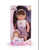 Senoş Türkçe Konuşan Saçlı Kıyafetli Oyuncak Bebek thumbnail 4