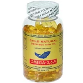 Gold Natural Omega 3-6-9 1000MG. 200 Softgels - 1