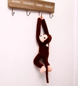 Peluş Maymun, Elleri Yapışabilen Uyku ve Oyun Arkadaşı -70 cm thumbnail 7