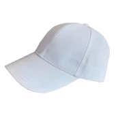 Unisex Beyaz Kep Beyaz 2162 - 1
