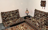 Shark Anatolia Anadolu Şark Köşesi Tekli Sedir Takımı Kahve thumbnail 6