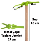 Eltos Çapa Bahçe Çapası Saplı Büyük Tarla Çapası 40 cm Ec018 - 2