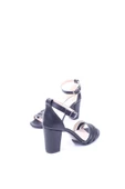 Goldstep 1601 Kadın 7,5 Cm Topuk Dantelli Tek Bant Sandalet - 7