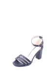 Goldstep 1601 Kadın 7,5 Cm Topuk Dantelli Tek Bant Sandalet - 5