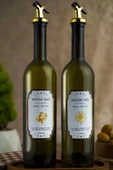 Tilbe Home Zeytinyağı Ayçiçekyağı Limon Suyu Nar Ekşisi Üzüm Sirkesi Elma Sirkesi Yağdanlık Etiket Sticker Set - 2