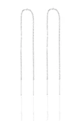 Gümüş zincir küpe SGTL10351 - 2