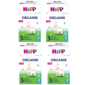 Hipp 3 Organik Keçi Sütü Bazlı Devam Sütü 400 gr 4 ADET - 1