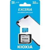 Kioxia 32GB Exceria microSDHC UHS-1 C10 100MB-sn Hafıza Kartı - 1