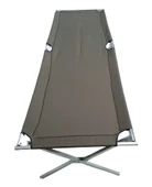 Mandaş Katlanır Taşınabilir Kampet Şezlong Kamp Yatağı (60x190x45)-Yeşil - 3