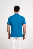 REGULAR FİT FERMUARLI POLO YAKA PAMUKLU ERKEK T-SHİRT - 5