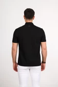 REGULAR FİT FERMUARLI POLO YAKA PAMUKLU ERKEK T-SHİRT - 11