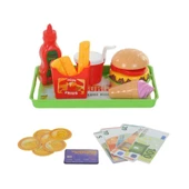 Kutulu Hamburger Restorantı Yazar Kasa Seti - 2