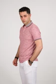 SAN&FA SLİMFİT POLO YAKA LİKRALI KÜÇÜK DESENLİ ERKEK T-SHİRT thumbnail 3