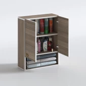 Kenzlife banyo ecza dolabı bakunin crd 60*40*20 mutfak (m)üst arkalıklı alt arkalıksız - 2