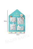 Baby Bebek Odası Duvar Düzenleyici 4 Cepli Mavi thumbnail 2