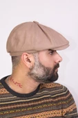 Erkek Peaky Blinders Driver Kasket Camel NC 7404 - 1