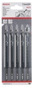 Bosch - Hassas Kesim Serisi Ahşap İçin T 344 DP Dekupaj Testeresi Bıçağı - 5'Li Paket - 2