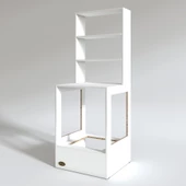 Kenzlife ankastre fırın dolabı nevgece byz 165x60x56 mutfak eko düz - 3