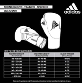 Adidas ADIH25 Hybrid 25 Boks Eldiveni Muay Thai Boxing Gloves - 10